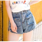 デニム ショートパンツ スリット | JOCOSA | 詳細画像3