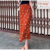 オレンジ | スカート ラップスカート 巻きスカート | JOCOSA