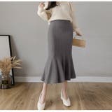 ニットスカート マーメイドスカート ロングスカート | JOCOSA | 詳細画像2 