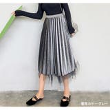 プリーツスカート ベロア チュールスカート | JOCOSA | 詳細画像24 