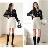 ニットスカート ドット柄 ミニスカート | JOCOSA | 詳細画像11 