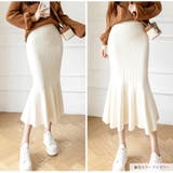 ニットスカート マーメイド ミディ丈 | JOCOSA | 詳細画像17 