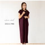 ニットワンピース フレンチスリーブ ポケット付き ウール混 Iライン 5016 | JOCOSA | 詳細画像11 