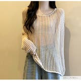 ニット トップス メッシュ | JOCOSA | 詳細画像12