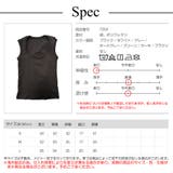 トップス ノースリーブ スクエアネック | JOCOSA | 詳細画像17