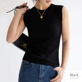 ブラック | トップス ノースリーブ クルーネック | JOCOSA