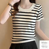 ホワイト | トップス サマーニット Tシャツ | JOCOSA