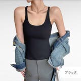 ブラック | タンクトップ レディース リブ | JOCOSA