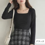 【魅せる スクエアネック】トップス 長袖 | JOCOSA | 詳細画像5