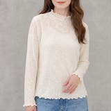 【上品シアーで大人可愛い】シアートップス レディース ハイネック | JOCOSA | 詳細画像2 