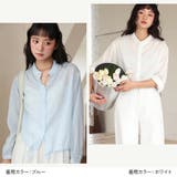 リネンシャツ レディース 羽織 | JOCOSA | 詳細画像5