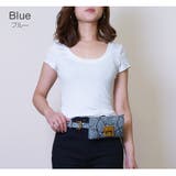 ブルー | ウエストポーチ レディース ミニバッグ | JOCOSA