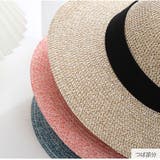 麦わら帽子 リボン 帽子 | JOCOSA | 詳細画像7 