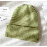 グリーン | ニット帽 キャップ 厚手 | JOCOSA