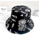 ブラック | バケットハット 帽子 リバーシブル | JOCOSA