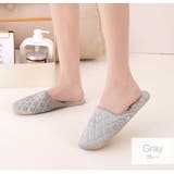 グレー | ルームシューズ スリッパ キルティング | JOCOSA