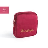 レッド | 化粧ポーチ メイクポーチ 小物入れ | JOCOSA