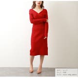 ニットワンピース タイト カシュクール風 | JOCOSA | 詳細画像22 