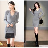 ニット ワンピース リブ | JOCOSA | 詳細画像21 