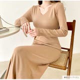 ニット ワンピース 無地 | JOCOSA | 詳細画像20 