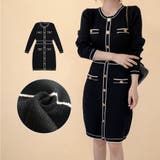 ニット ワンピース 金ボタン | JOCOSA | 詳細画像1 