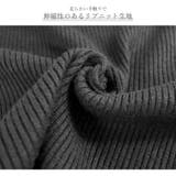 ニットワンピース レイヤード風 長袖 | JOCOSA | 詳細画像6 