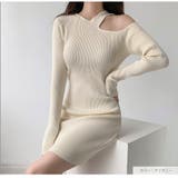 ニットワンピース ワンショル 長袖 | JOCOSA | 詳細画像19 