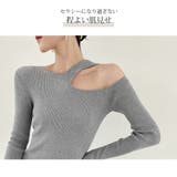 ニットワンピース ワンショル 長袖 | JOCOSA | 詳細画像7 