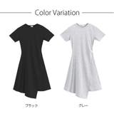 ワンピース ミニワンピース アシンメトリー | JOCOSA | 詳細画像19