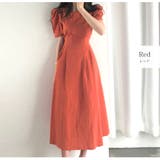 レッド | ワンピース 夏 韓国ファッション | JOCOSA