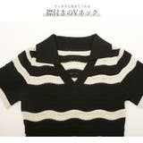 ニットワンピース ボーダー ロング丈 | JOCOSA | 詳細画像7