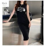 ブラック | ワンピース イラストプリント ロゴ | JOCOSA