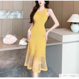 ニットワンピース シースルー マルチボーダー | JOCOSA | 詳細画像18