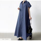 シャツワンピース ロング丈 マキシ丈 | JOCOSA | 詳細画像16