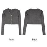 カーディガン ショート丈 へそ出し | JOCOSA | 詳細画像16 