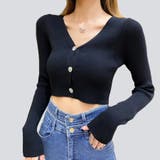 カーディガン ショート丈 へそ出し | JOCOSA | 詳細画像2 