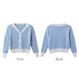 カーディガン 長袖 ストライプ | JOCOSA | 詳細画像14