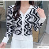 カーディガン 長袖 ストライプ | JOCOSA | 詳細画像16