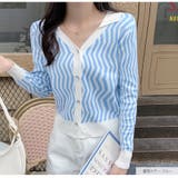 カーディガン 長袖 ストライプ | JOCOSA | 詳細画像19