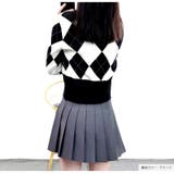 カーディガン ボタン アーガイルチェック | JOCOSA | 詳細画像5