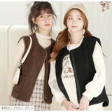 ベスト ノーカラー ボア | JOCOSA | 詳細画像14 
