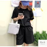 ブラック | セットアップ オーバーサイズ ルームウェア | JOCOSA