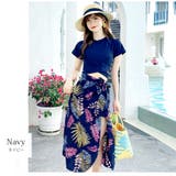 ネイビー | 水着 3点セット セクシー | JOCOSA