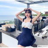水着体型カバー ハイウエスト 韓国ファッション | JOCOSA | 詳細画像22