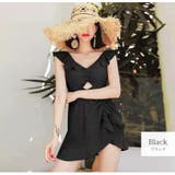 ブラック | 水着 ワンピース オールインワン | JOCOSA