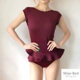 ワインレッド | 水着 ワンピース 体型カバー | JOCOSA