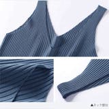 ニットトップス ノースリーブ Vネック | JOCOSA | 詳細画像6