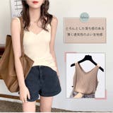 ニットトップス ノースリーブ Vネック | JOCOSA | 詳細画像9