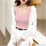 ニットトップス ノースリーブ Vネック | JOCOSA | 詳細画像17