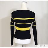 ニットトップス 長袖 ボーダー | JOCOSA | 詳細画像4